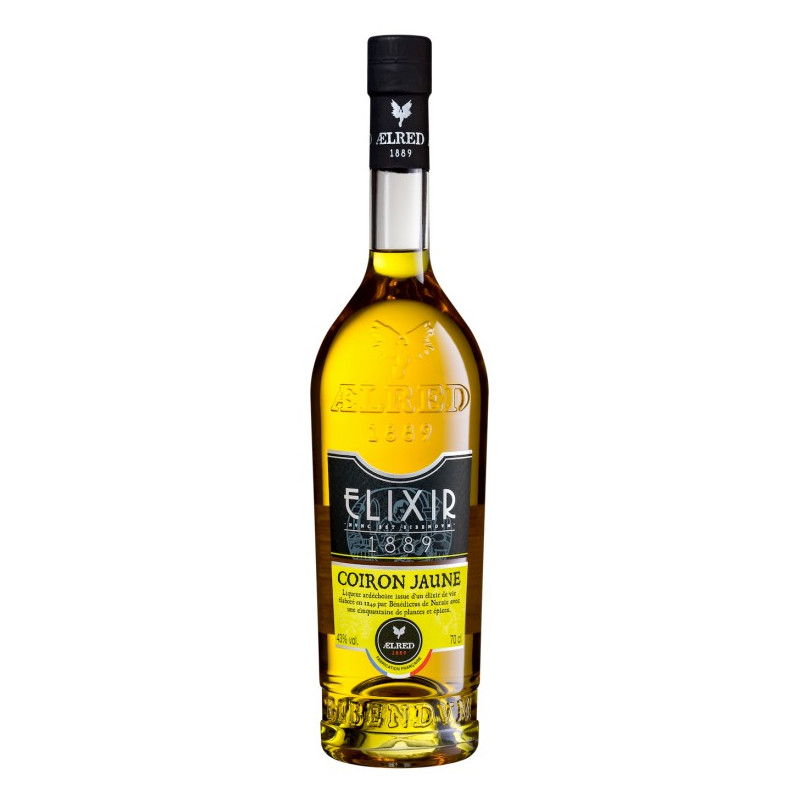 LIQUEUR ELIXIR COIRON JAUNE EYGUEBELLE