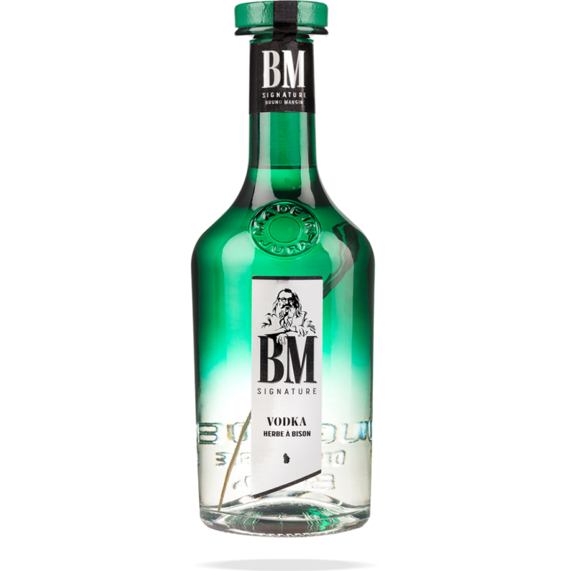 VODKA AUX HERBES DE BISON BM SIGNATURE