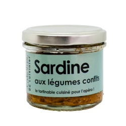 TARTINABLE SARDINES 80G ATELIER DU CUISINIER
