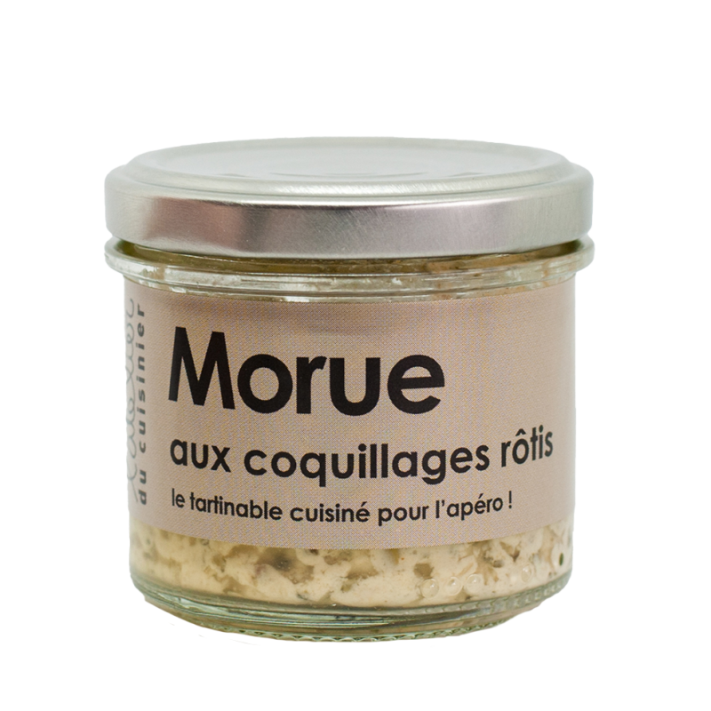 TARTINABLE MORUE COQUILLAGES 80G ATELIER DU CUISINIER