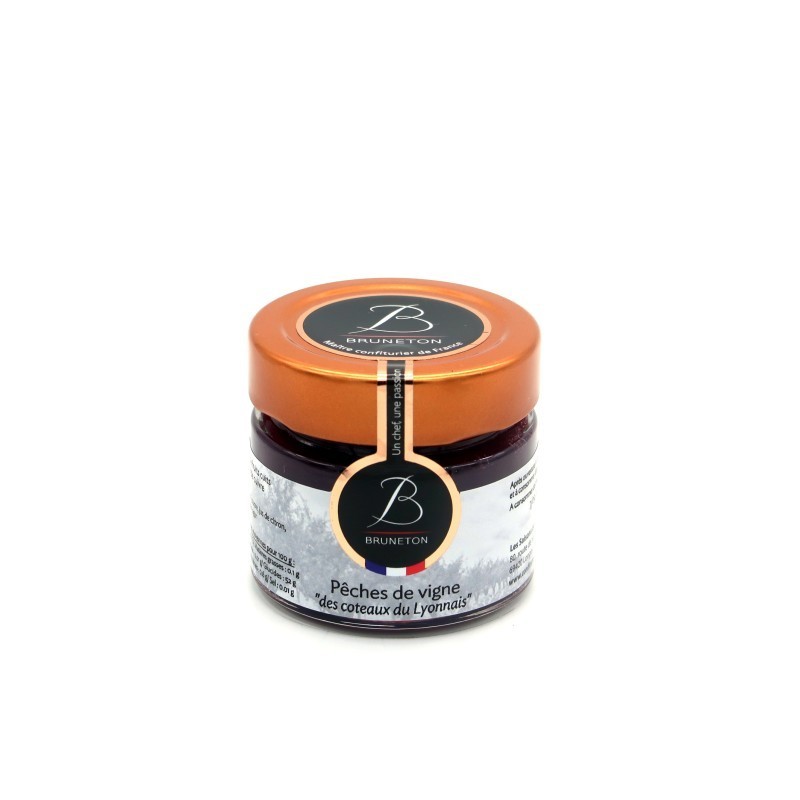 CONFITURE PECHE DE VIGNE DU LYONNAIS OU DU PILAT BRUNETON
