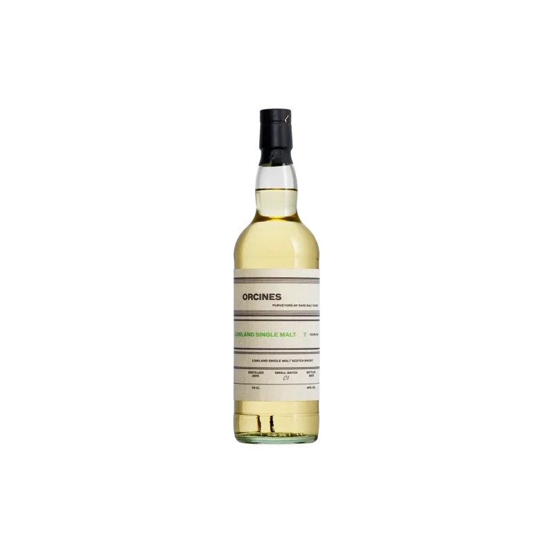 WHISKY LOWLAND SINGLE MALT 7 ANS ORCINES