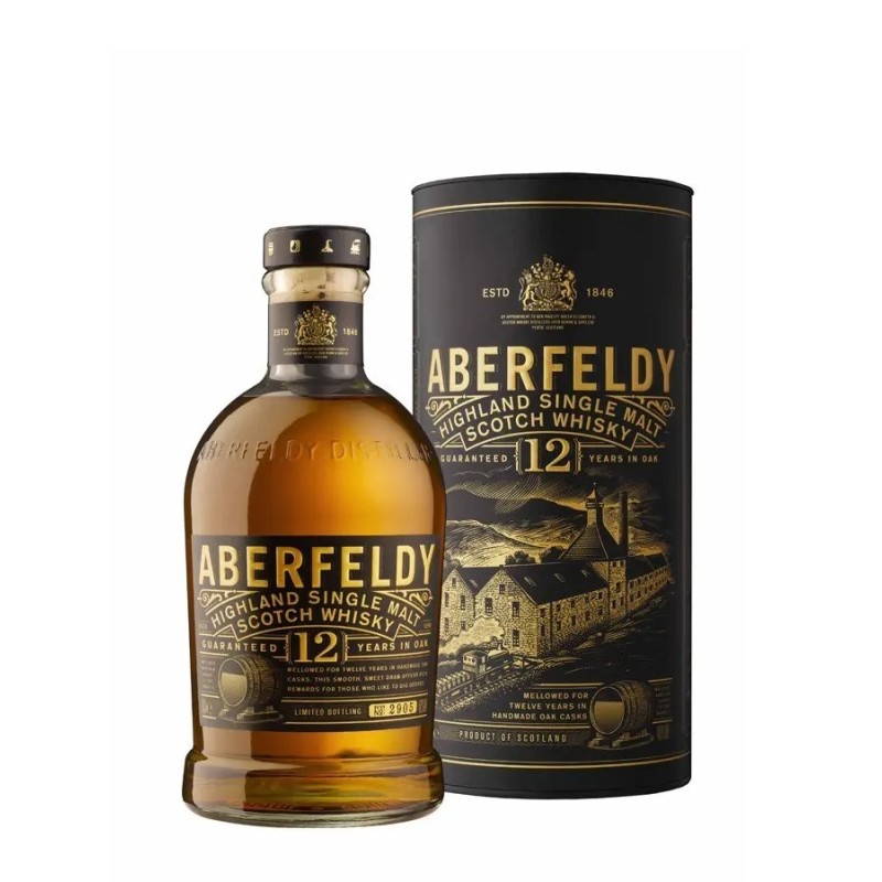 WHISKY SINGLE MALT 12 ANS ABERFELDY