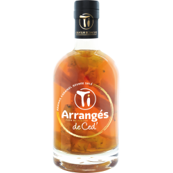 RHUM ARRANGE ANANAS CARAMEL BEURRE SALE RHUM DE CED