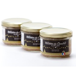 RILLETTES DE CANARD AU FOIE GRAS 180G COMBE DE JOB