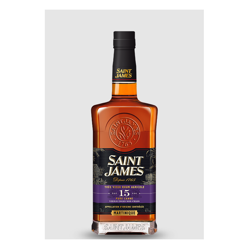 RHUM TRES VIEUX 15 ANS SAINT JAMES