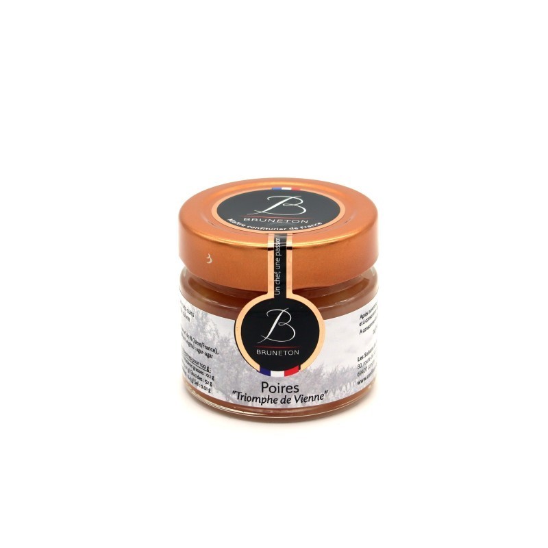 CONFITURE POIRES TRIOMPHE DE VIENNE BRUNETON