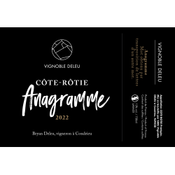 COTE ROTIE ANAGRAMME VIGNOBLE DELEU