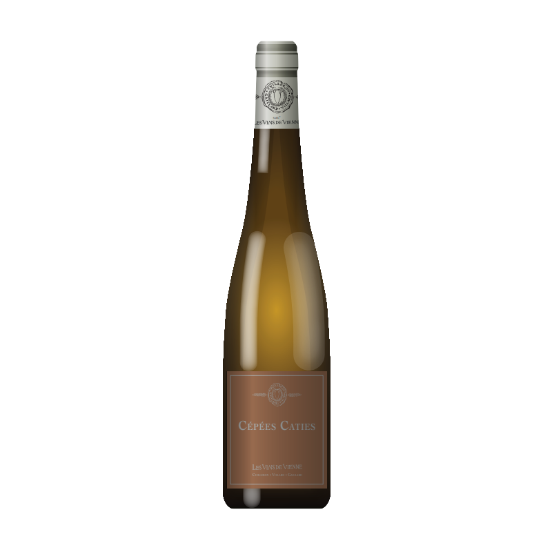 VIN DE FRANCE VIOGNIER CEPEES CATIES LIQUOREUX VINS DE VIENNE