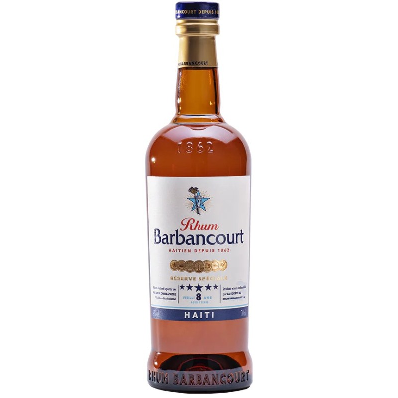 RHUM 5 ETOILES 8 ANS BARBANCOURT
