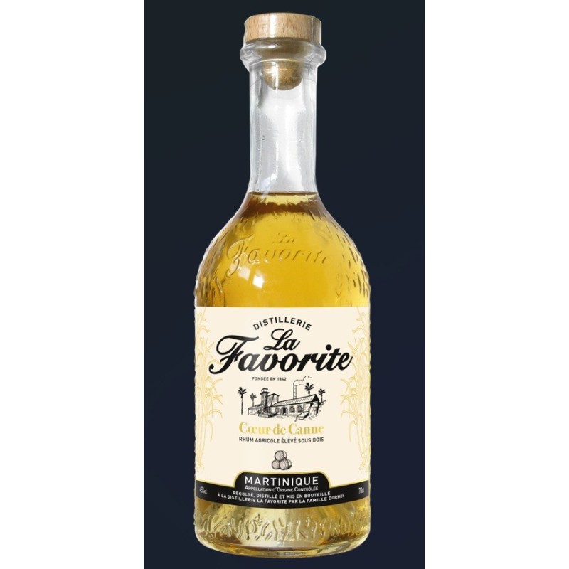 RHUM COEUR DE CANNE ELEVE SOUS BOIS LA FAVORITE