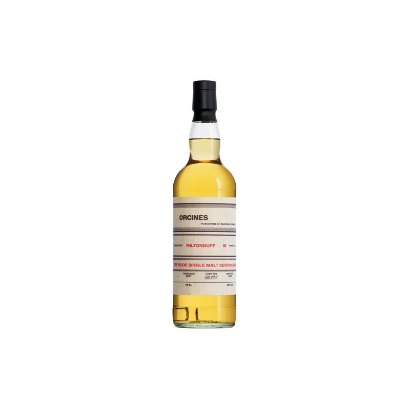 WHISKY MILTONDUFF 16 ANS ORCINES 2007