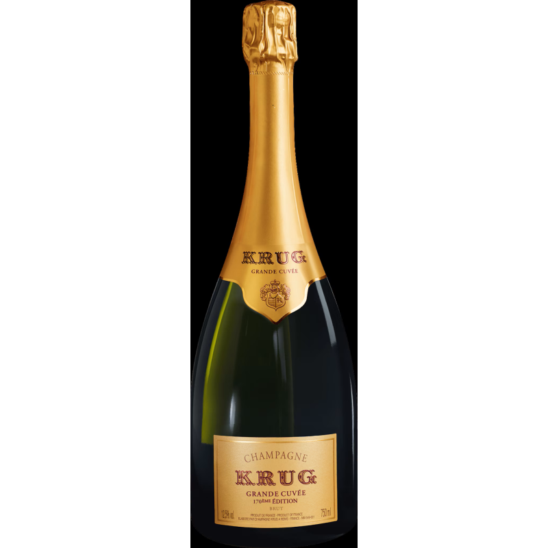 CHAMPAGNE KRUG GRANDE CUVEE 170 EME EDITION AVEC COFFRET