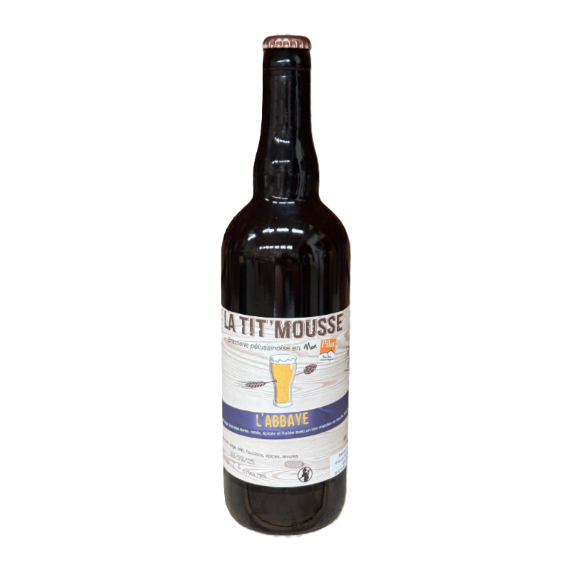 BIERE D ABBAYE LA TIT MOUSSE