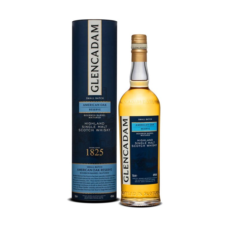 WHISKY AMERICAN OAK  GLENCADAM