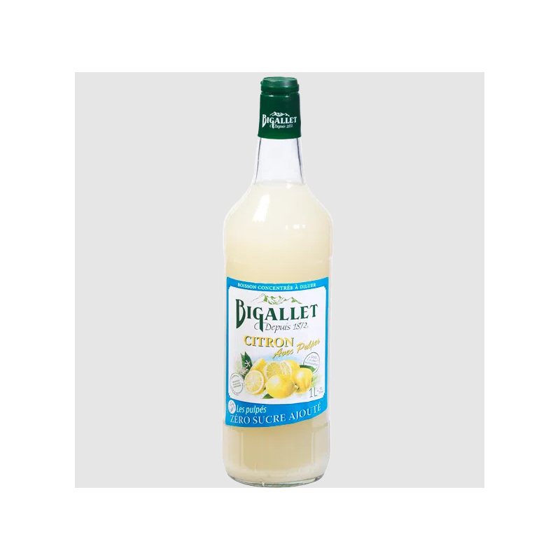 SIROP CITRON PULPE BIGALLET
