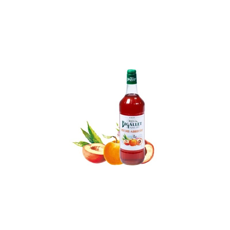 SIROP PECHE ABRICOT BIGALLET