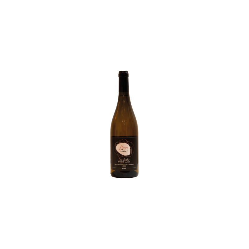 IGP COLLINES RHODANIENNES LES GALETS DE MON COEUR VIOGNIER CHARDONNAY FLEURS DE GALETS