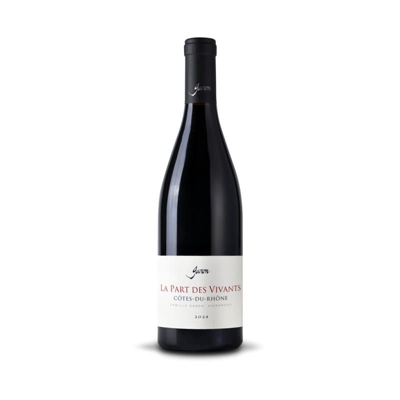 COTES DU RHONE LA PART DES VIVANTS GARON